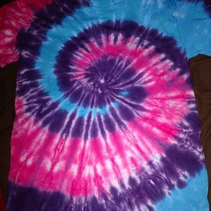 Hand made tie dye t-shirt.